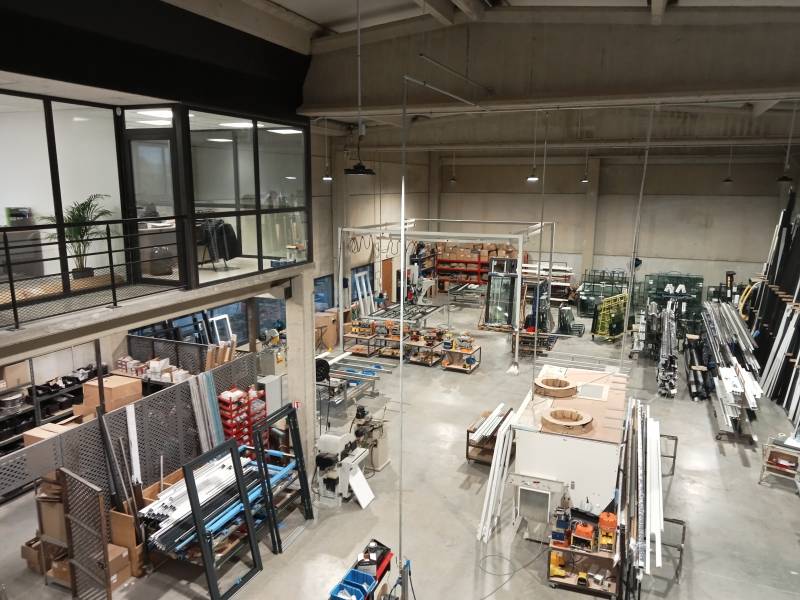 Atelier fabrication menuiseries aluminium var